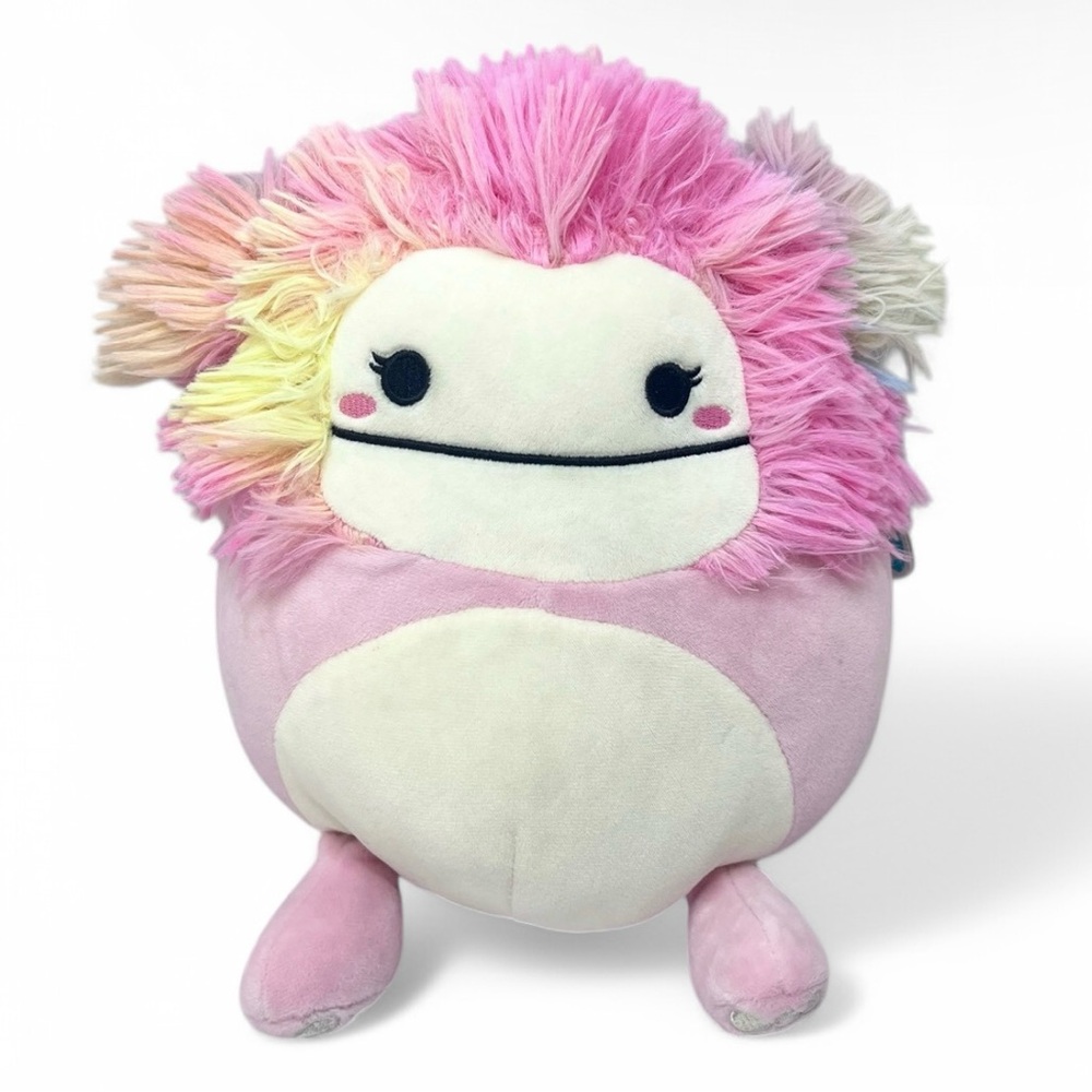 Caparinne The Bigfoot Yeti Squishmallow 8” Plush Toy Name Tag Stuffed Animal